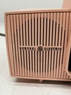 Vtg General Electric Ge 913 Pink Am Tube Clock Radio Atomic Mcm Powers On As Is