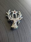 3 Vintage 1970 s Bpoe Elks Pins Silver Tone Brooch Red Stone Eyes 20 Year Pin