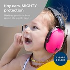 Banz Kidz Earmuffs 2 Years   Older     Petal Pink - 1 Count  pack Of 1   