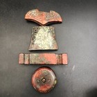 Old Chinese Han Dynasty Jade Hand-carved Fengshui Sword Ornament Set