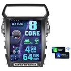 12 1  Car Radio For Ford Explorer 2011-2019 Carplay Android Auto Gps Wifi 4 64g