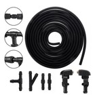 Universal Car Windshield Wiper Washer Squirter Spray Nozzle Jet Kit Fluid Hose U