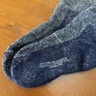 Vtg Mens Socks 7-9 Thorlo Turbo Orlon Acrylic Irregulars Blue Crew 90s Thick 16 