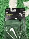 Nike Superbad 6 0 Nfl Football Gloves Green Men Size Xxl New Dx4520-304