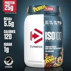 Dymatize Iso100 Hydrolyzed Whey Isolate Protein Powder  Cocoa Pebbles  20 Serv