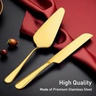 2pcs Wedding Cake Knife And Server Set  Premium Cake Cutter Includes 10 63  Cake