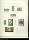Collection  Central Africa Rep  Part C  Mostly Scott Pages  1965 1986  Cat  44