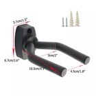 10 Pcs Pack Guitar Hangers Hook Holder Wall Mount Hanger Display Instrument