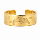 9ct Yellow Gold Dolphin Toe Ring 5mm Open Band Solid Gold 9ct Solid Gold Toe