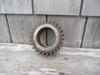 Antique Industrial Steampunk Cast Iron Gear Vintage Pulley Sprocket Ring Art