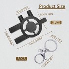 3pcs Paper Towel Dispenser Key For Cintas   Sanis Toilet Paper And Soap Dispe   