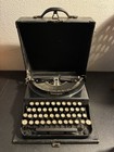 Antique Working Remington Portable Typewriter With Case 1920s Black Model 1