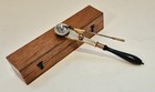 An Early 19th Century Simple Microscope In Ebony And Brass In Case