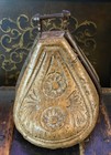 Antique South American Carved Wood Horse Stirrup Huaso Gaucho Iron