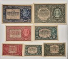 Poland Banknote 1 2_1_5_10_20_100_500_1000_5000 Polish Mark 1919 1920 Full Set 