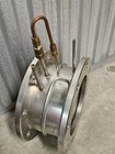 Temescal Bjd-1800 Cryopump Inlet Water-cooled Copper Baffle   Radiation Trap