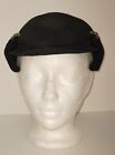 Vintage 1940 s Juliet Fascinator Cap Hat Black Capulet Cocktail Rhinestones Art