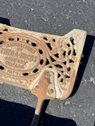 Original 1900s Theo A Kochs Barber Chair Foot Rest Assembly Replacement Part