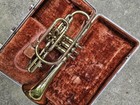 Vintage 1950 Olds Ambassador Brass Cornet W  Orig Case
