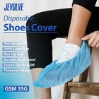 100  Latex Free Anti-slip Disposable Non-woven Pp Shoes Cover Non-slip