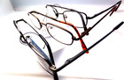 3 Reading Glasses Rectangle Spring Temple Impact Resistant Uv Lenses  Power  1 0