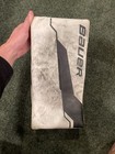 Bauer Shadow Goalie Blocker Right Hand One Size White black Padded