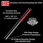 Stewmac Fret End Dressing File - Professional Luthier Guitar Repair Tool -   