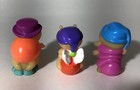 Lot Of 3 Vintage Hasbro Playskool Glo Friends Bopbug Bedbug Snugbug