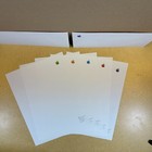 Lot Of 5 Apple Stationary   2 Apple Envelopes With Colorful Apple Computer Logo
