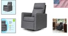 Versatile Nursery Swivel Rocker - Comfortable Glider Chair