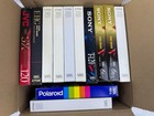 Mixed Lot Of 12 Vhs Tapes  Sold As Blanks  Sony  Tdk  Polaroid  Jvc  Tdk-ehg