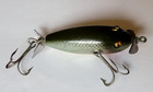 Vintage Injured Minnow Wood Perch Fishing Lure - Unknown Brand