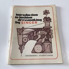 Singer Introduction To Fashion Dressmaking Student Book And Study Guide 70s Vtg