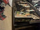 Vintage Japanese  Oriental Music Jewelry Box Black Lacquer
