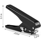 Slot Puncher  Badge Hole Punch For Id Card  Pvc Slot And Paper  Heavy-duty Hole