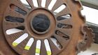 4 Old  Ihc  3561a   Cast Iron Planter  Seed Plate     Wood Stove Trivet Craft