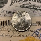    1922 Gem Bu Peace Silver Dollar     1 Choice Mint Uncirculated From Roll Estate    