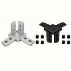 T Slot Corner Bracket Connector For 2020 3030 4040 Aluminum Extrusion Profile