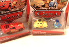 Disney Pixar Cars Lightning Mcqueen With Cone  4 Other Cars--5 Cars Lot 