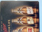 Miller High Life - Evolution Of Bottles Sign - Champagne Of Beers - Miller Lite