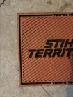 Rare Vintage Stihl Territory Dealer Rubber Counter Mat Chainsaw Advertising