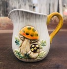 Vintage 1977 Sears Roebuck  Merry Mushroom Sugar   Creamer Set  Japan  Very Nice