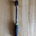 Snap-on Tools Usa New 3 8  Drive Green Soft Grip Long Fixed Head Ratchet Fhl80g