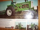 Vintage Oliver Corp Advertising - 8  X 11  -1850 Tractor  hyd Reset Plow -1966