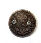 1840 Seated Liberty Half Dime Coin   With Drapery