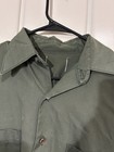 Vintage 1960s Cotton Twill Work Shirt Large