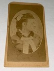 Rare Antique Victorian American Id d Teacher Lottie Dodge Troxel Cdv Photo  Ny 