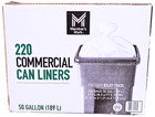 Member s Mark 50-gallon Commercial Can Liners 220 Count
