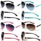 New Men Women Pilot Aviator Sunglasses Retro Eyewear Round Fashion Shades 