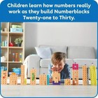 Mathlink Cubes Number Blocks 21-30 Activity Set 20 Preschool Learning Activities